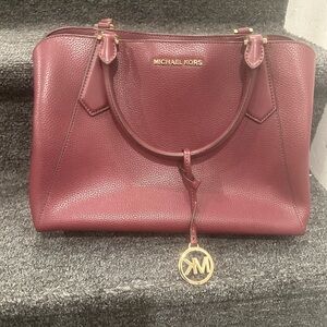 Michael Kors leather satchel